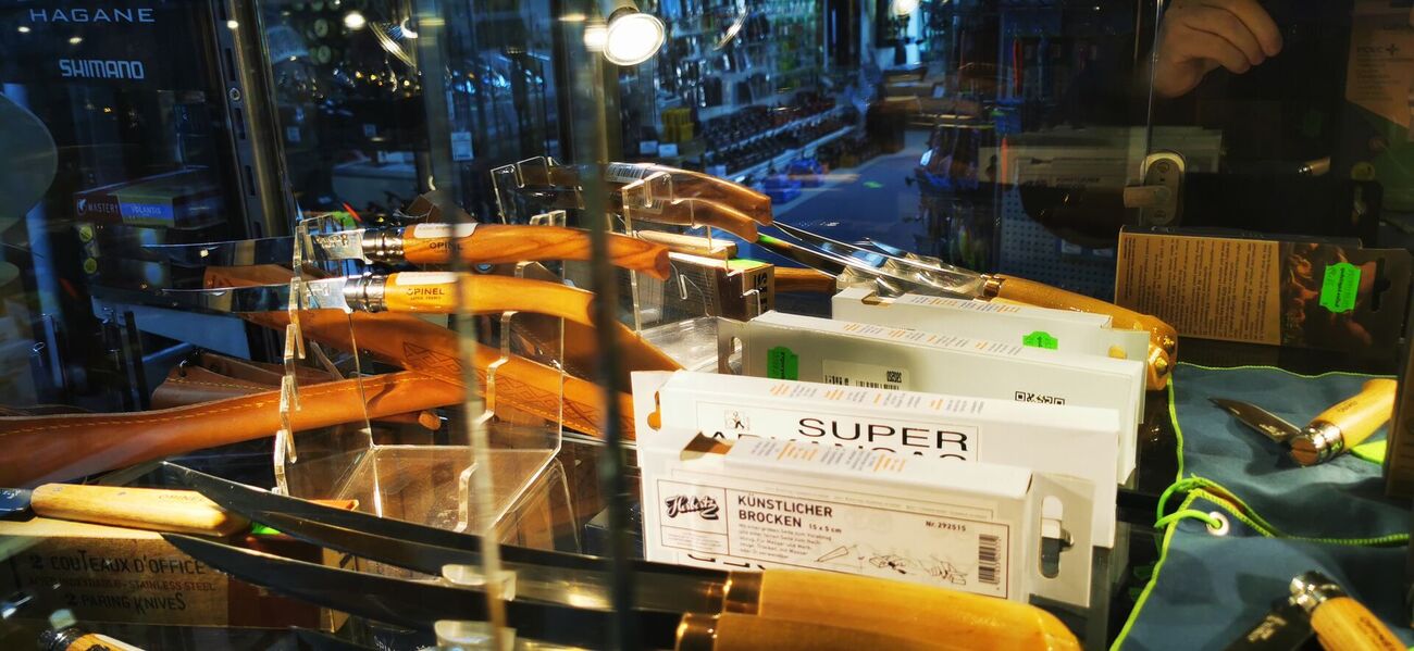 Kalles Angelshop Fachgeschäft Messer